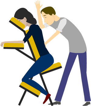 Massage Therapy Reno - Chair Massage Clipart, HD Png Download PNG image with transparent background