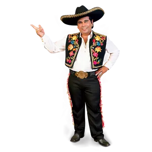 Chalino Sanchez Mariachi Outfit Png 06212024 PNG Image