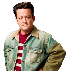 Chandler Bing 90s Style Png 7 PNG Image