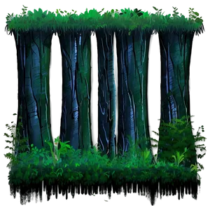 Chaos In Nature Forest Png 13 PNG Image