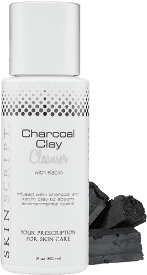 Charcoal Clay Cleanser - Skin Script Charcoal Clay Cleanser, HD Png Download PNG image with transparent background
