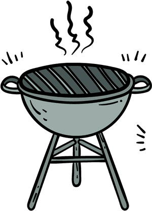 Sausage Barbecue Steak Teppanyaki - Grill Vector Png, Transparent Png PNG with transparent background