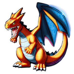 Charizard Mega Evolution PNG 05212024 PNG image with transparent background