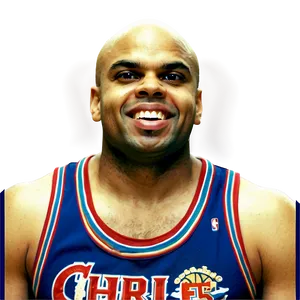 Charles Barkley Vintage Poster Png 06252024 PNG Image