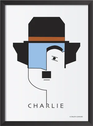 Charlie Abstract Artwork PNG Image