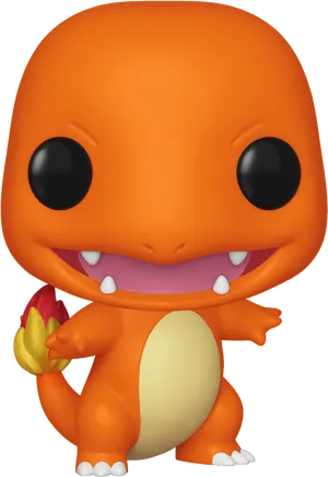 Charmander Funko Pop Figure PNG Image