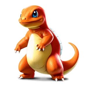 Charmander Pokemon PNG aft PNG image with transparent background