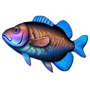 Charming Fish Drawing Png Gnw55 PNG Image