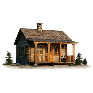 Charming Woodland Cabin PNG bnv PNG