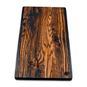 Charred Wood Board Design PNG uli28 PNG