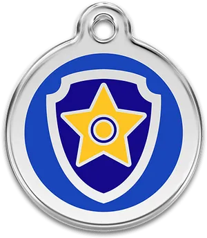 Chase Paw Patrol Badge PNG Image