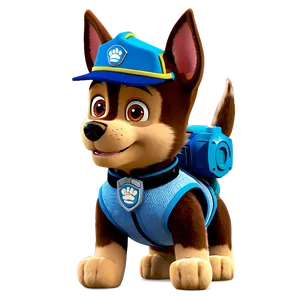 Chase Paw Patrol Character Png 05252024 PNG Image