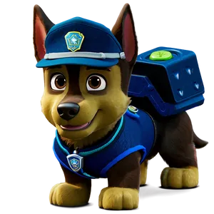 Chase Police Dog Paw Patrol Png 19 PNG Image