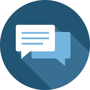 Chat Bubbles Icon PNG