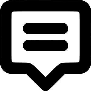 Chat Icon Graphic PNG