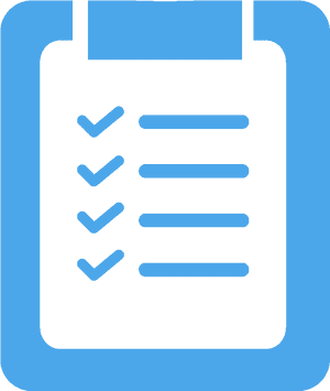 Checklist Clipboard Icon PNG image with transparent background
