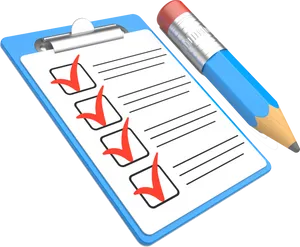 Checklist Completed Tasks Illustration PNG Image