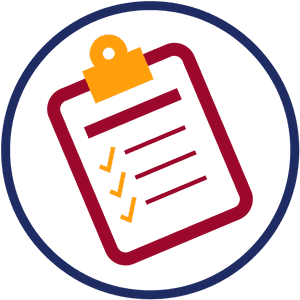 Checklist Icon Graphic PNG image with transparent background