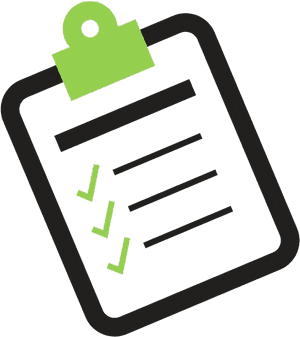 Checklist Icon Graphic PNG with transparent background