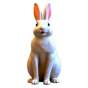 Cheerful Bunny Gaze Png Ajo PNG Image