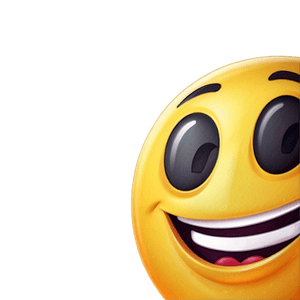 Cheerful Emoji Art PNG bln23 PNG