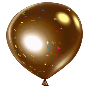 Cheerful Gold Balloon Png Tck PNG Image