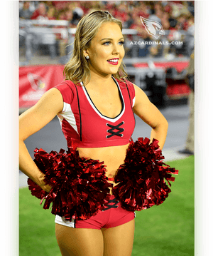 Images Of The Cardinals Cheerleaders During The Second - Cheerleading, HD Png Download PNG image with transparent background