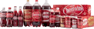 Cheerwine Soft Drink Variety Pack PNG Image