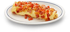 Bacon Omelette Ihop, HD Png Download PNG with transparent background