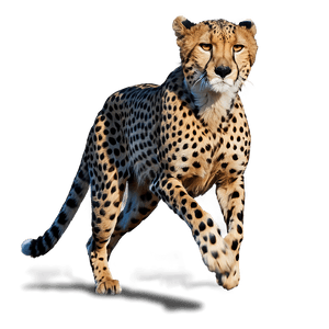 Cheetah Running PNG 06112024 PNG image with transparent background