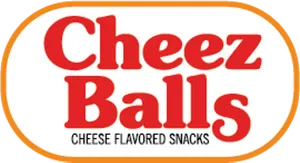 Cheez Balls Snack Logo PNG Image