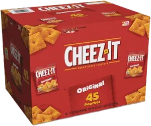 Cheez It Original Multi Pack Box PNG Image