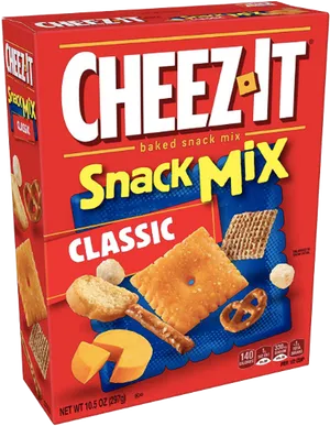 Cheez It Snack Mix Classic Box PNG Image