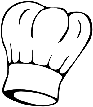 Chef Hat Icon PNG with transparent background