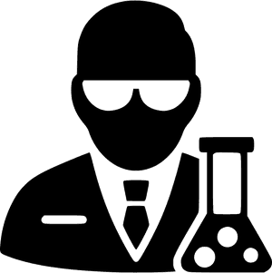 Scientist Flask Science Laboratory Chemistry Research, HD Png Download PNG image with transparent background