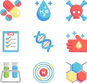 Chemistry Icon Set Png, Transparent Png PNG image with transparent background