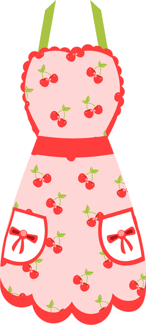 Transparent Frosting Clipart - Cute Clipart On Aprons, HD Png Download PNG with transparent background