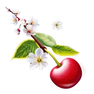 Cherry Tree Garden Png Exp PNG Image