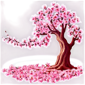 Cherry Tree Path Png Jip PNG Image