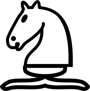 White Knight Chess Piece Png, Transparent Png PNG image with transparent background