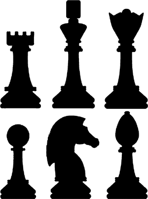 Chess Piece Rook Bishop Pawn - Vector Chess Pieces Png, Transparent Png PNG image with transparent background