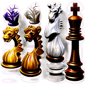Chess Pieces Set PNG 05252024 PNG image with transparent background