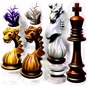 Chess Pieces Set Png 05252024 PNG Image