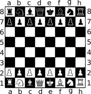 Chess Board Chess Clipart Black And White, HD Png Download PNG with transparent background