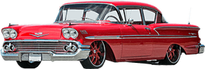 Chevrolet Bel Air Antique Car Full-size Car - Chevrolet Bel Air Png, Transparent Png PNG image with transparent background