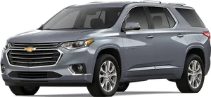 Chevrolet Traverse S U V Profile View PNG Image