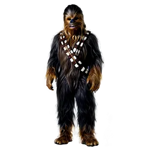 Chewbacca Black And White Png Etu43 PNG Image