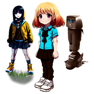Chibi Anime Girl PNG 30 PNG image with transparent background