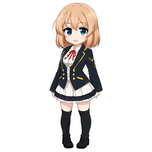 Chibi Anime PNG our61 PNG image with transparent background