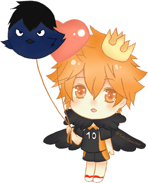 Chibi Clipart Haikyuu - Haikyuu Chibi Hinata Png, Transparent Png PNG image with transparent background
